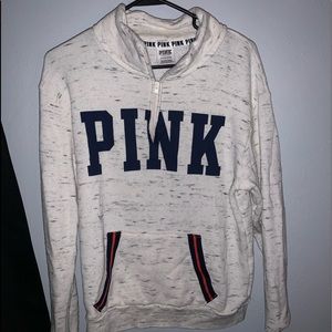 PINK quarter zip sweatshirt